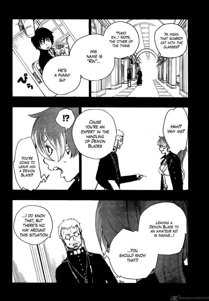 Read Blue Exorcist Manga Online