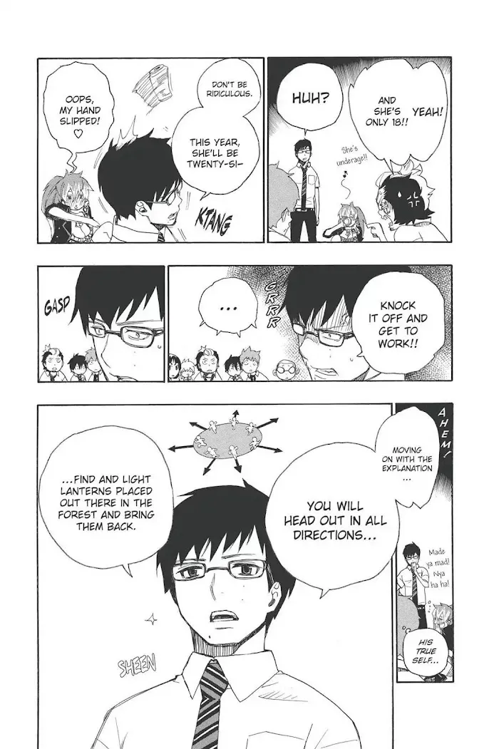 Read Blue Exorcist Manga Online