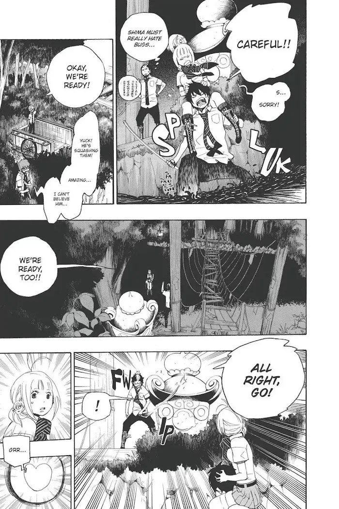 Read Blue Exorcist Manga Online