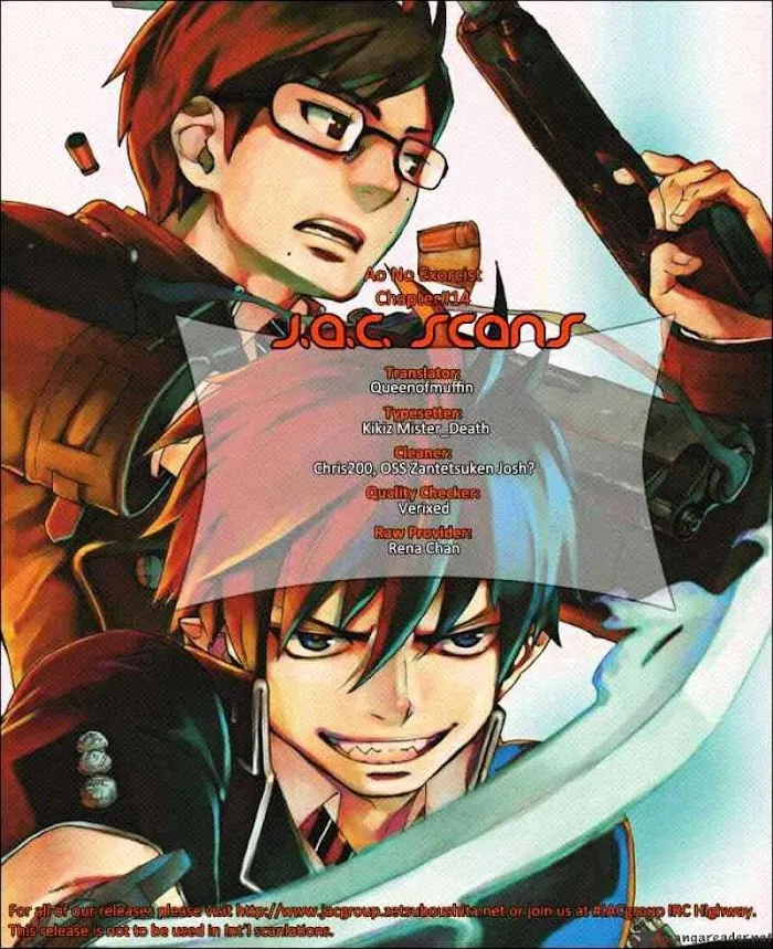 Read Blue Exorcist Manga Online