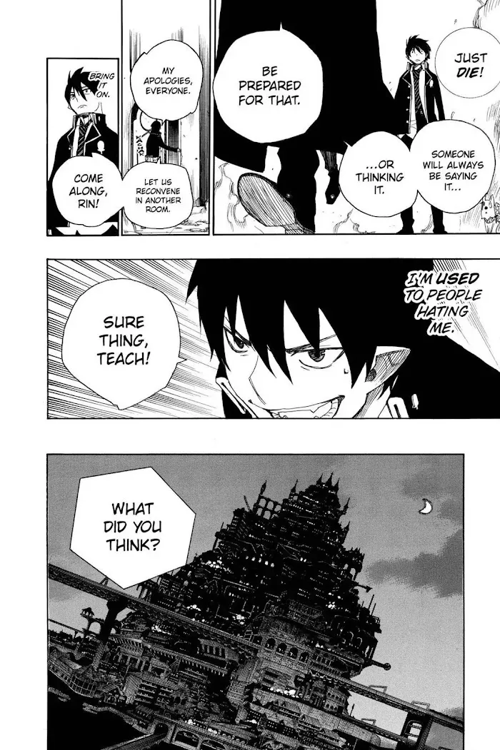 Read Blue Exorcist Manga Online