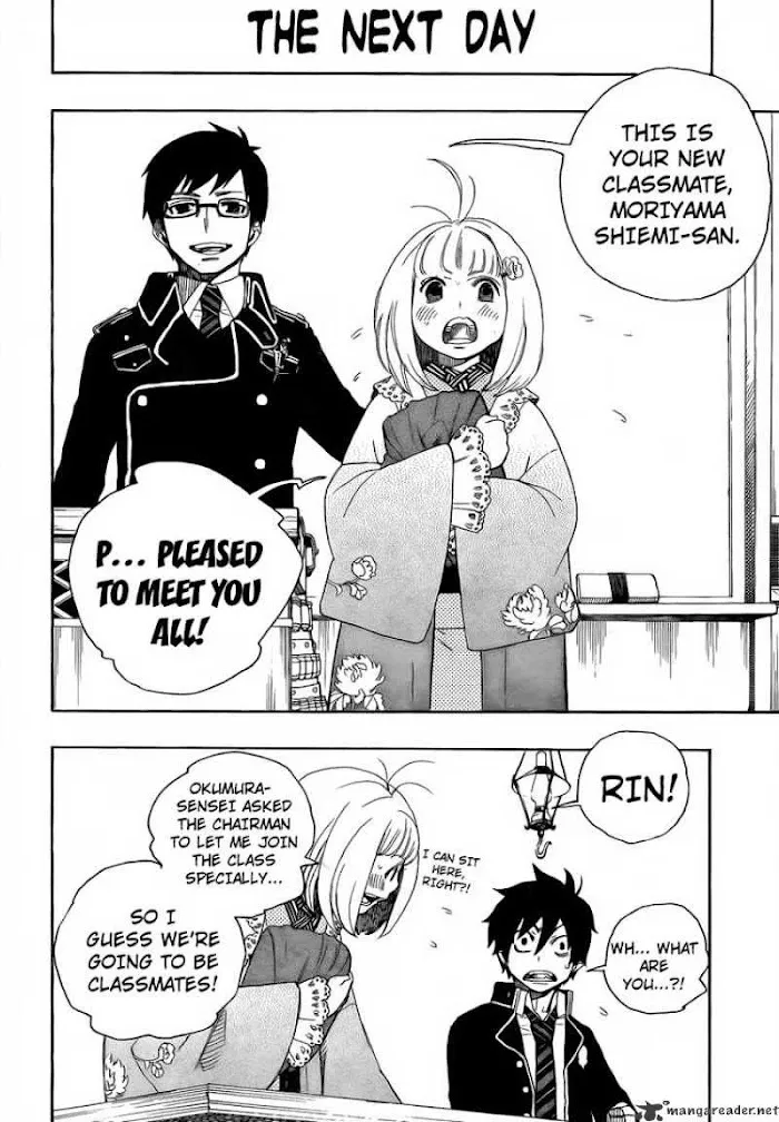 Read Blue Exorcist Manga Online