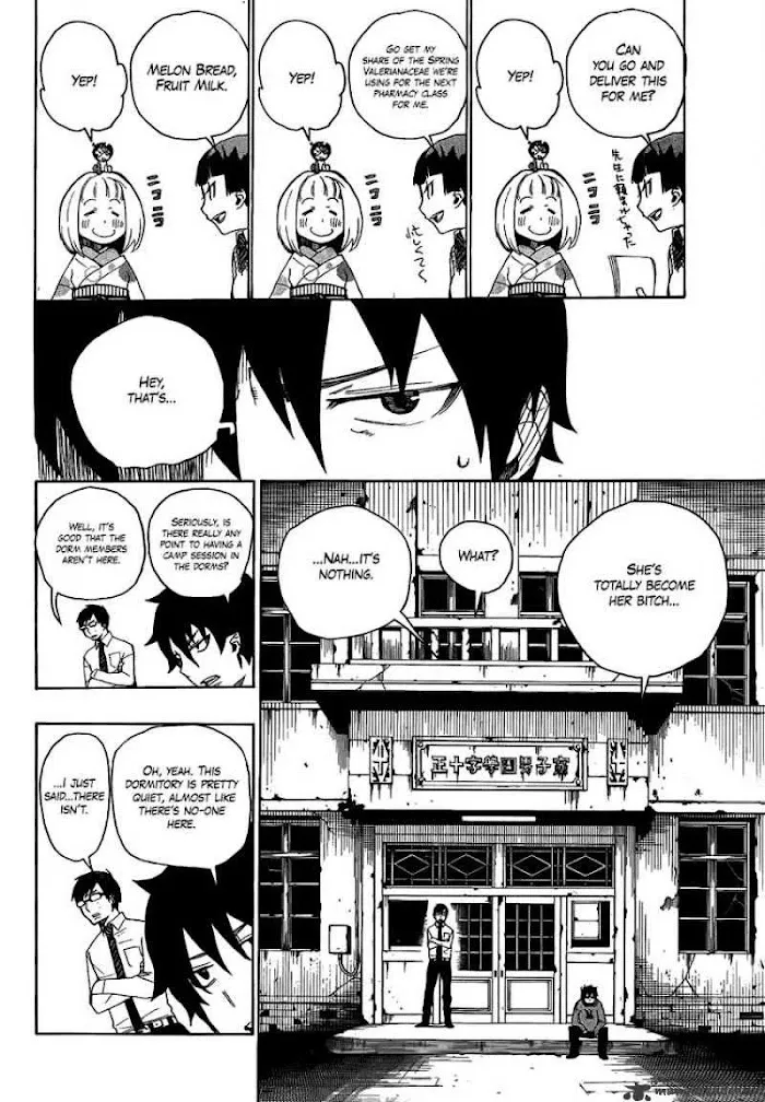 Read Blue Exorcist Manga Online