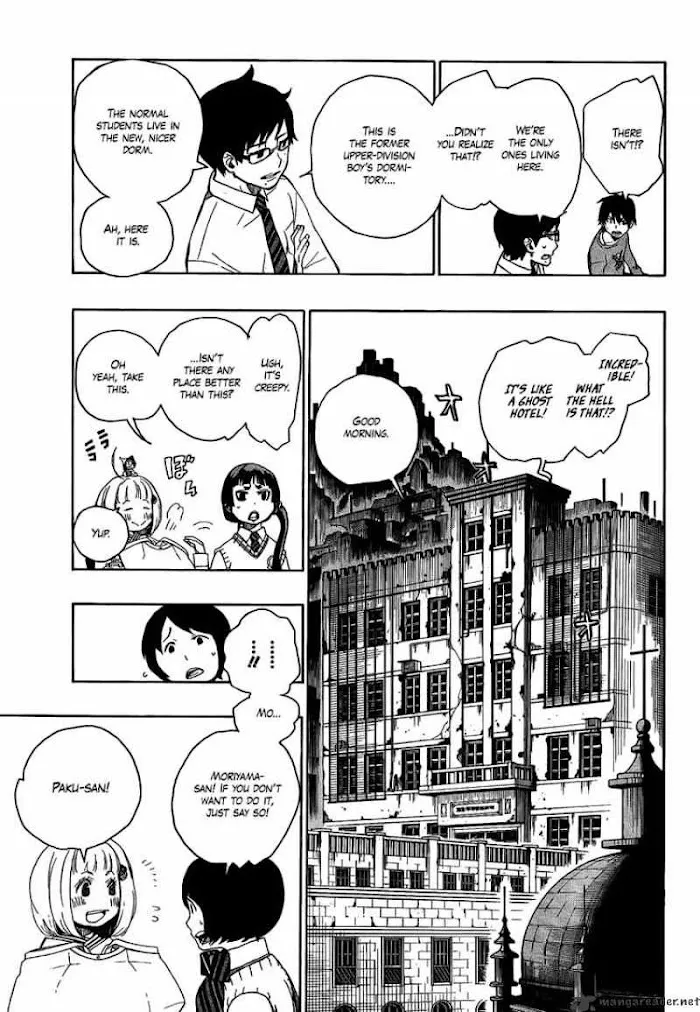 Read Blue Exorcist Manga Online