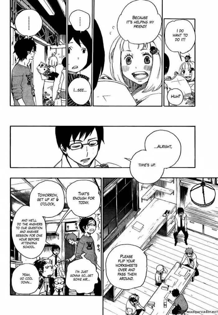 Read Blue Exorcist Manga Online