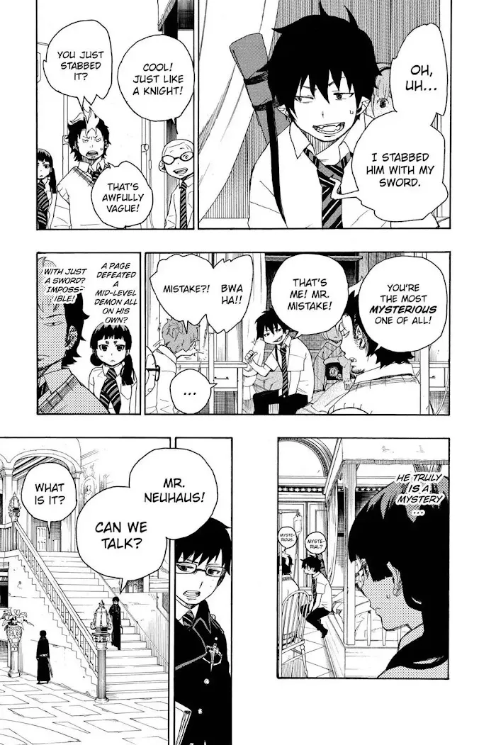 Read Blue Exorcist Manga Online