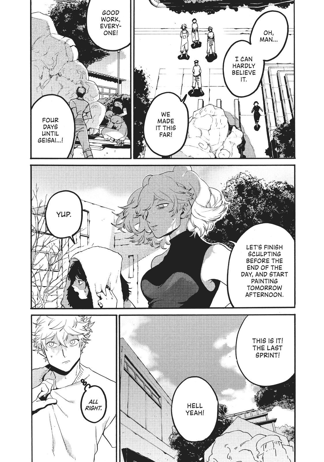 Read Blue Period Manga Online