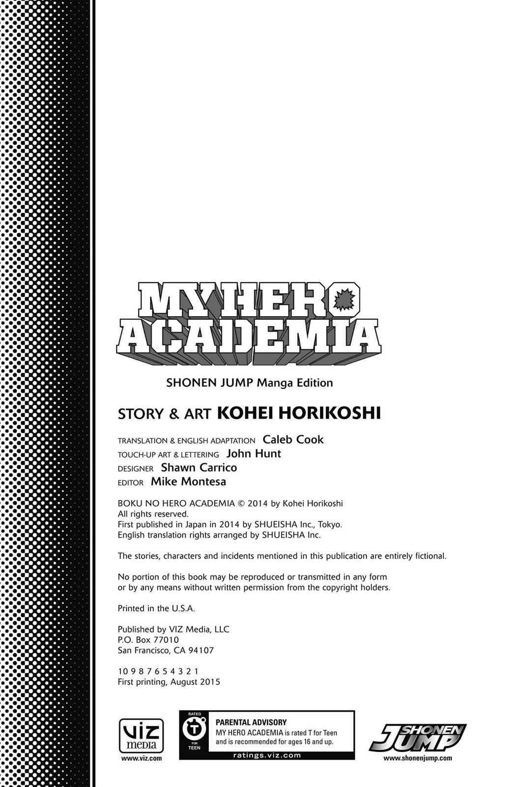 Read Boku no Hero Academia Manga Online
