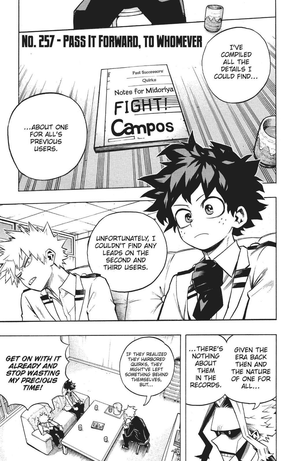 Read Boku no Hero Academia Manga Online