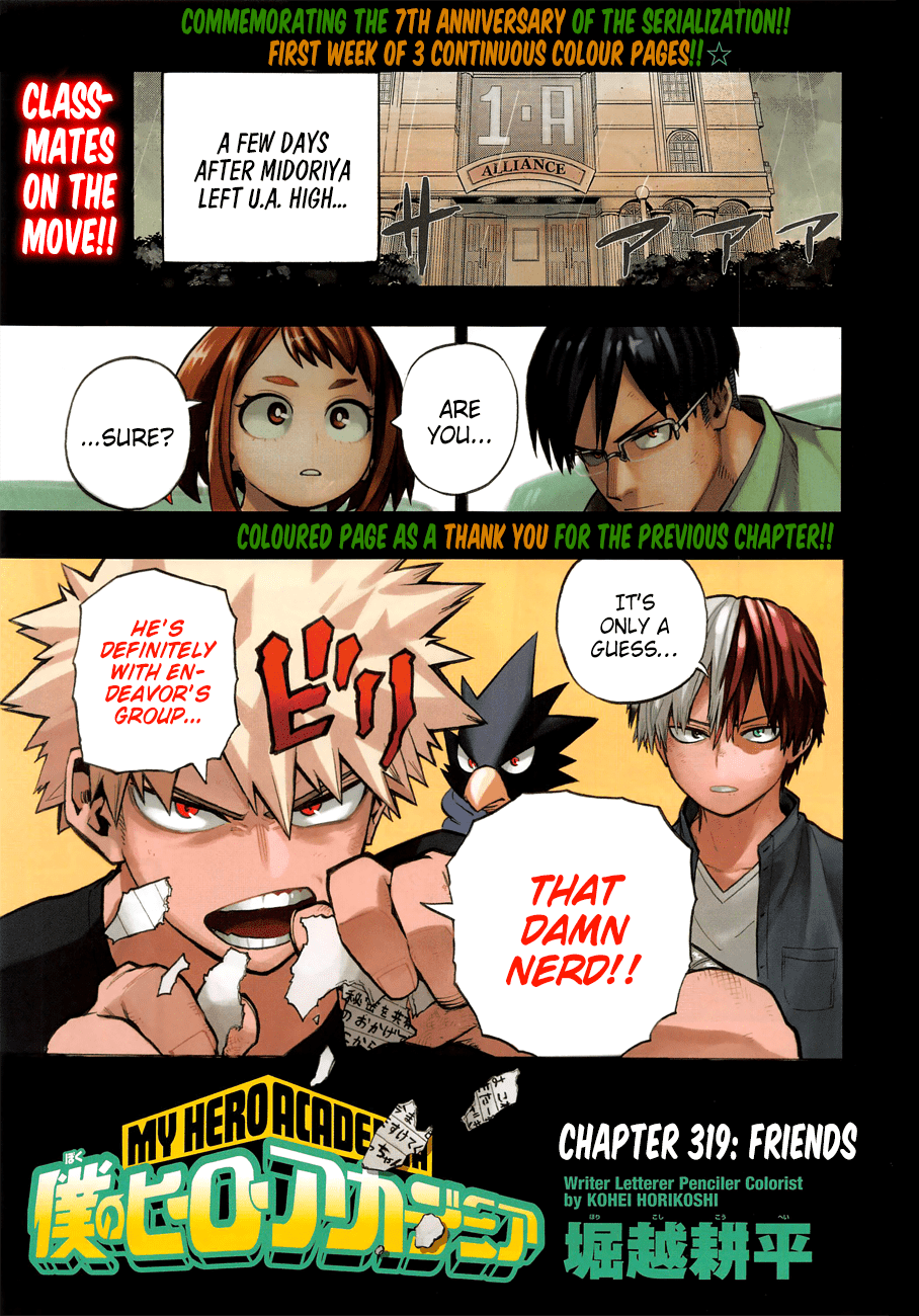 Read Boku no Hero Academia Manga Online
