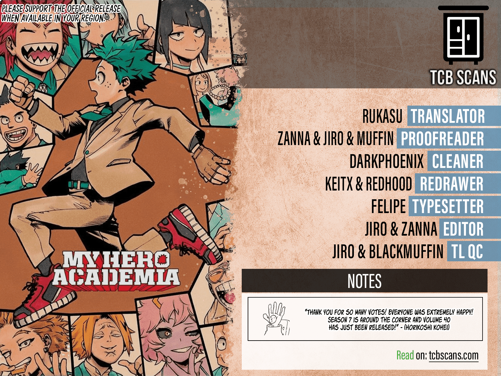 Read Boku no Hero Academia Manga Online