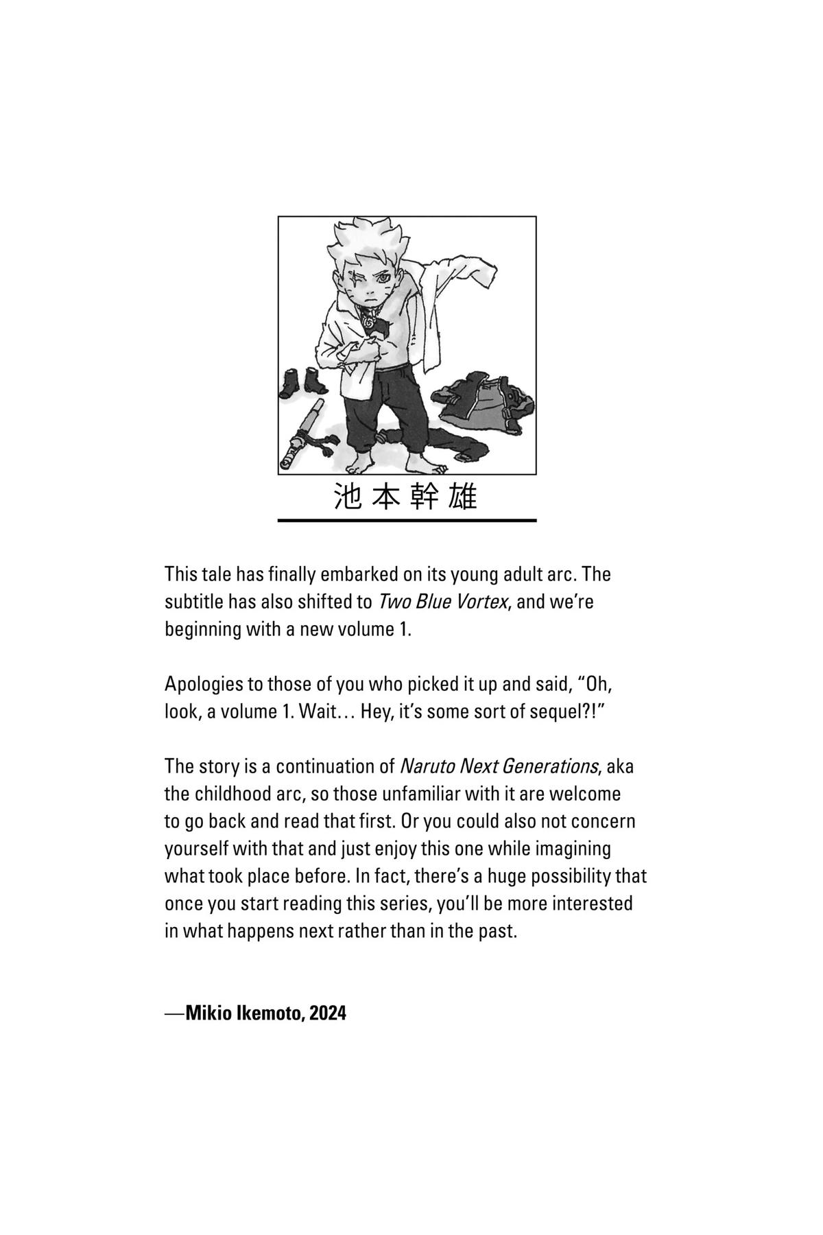Read Boruto- Two Blue Vortex Manga Online