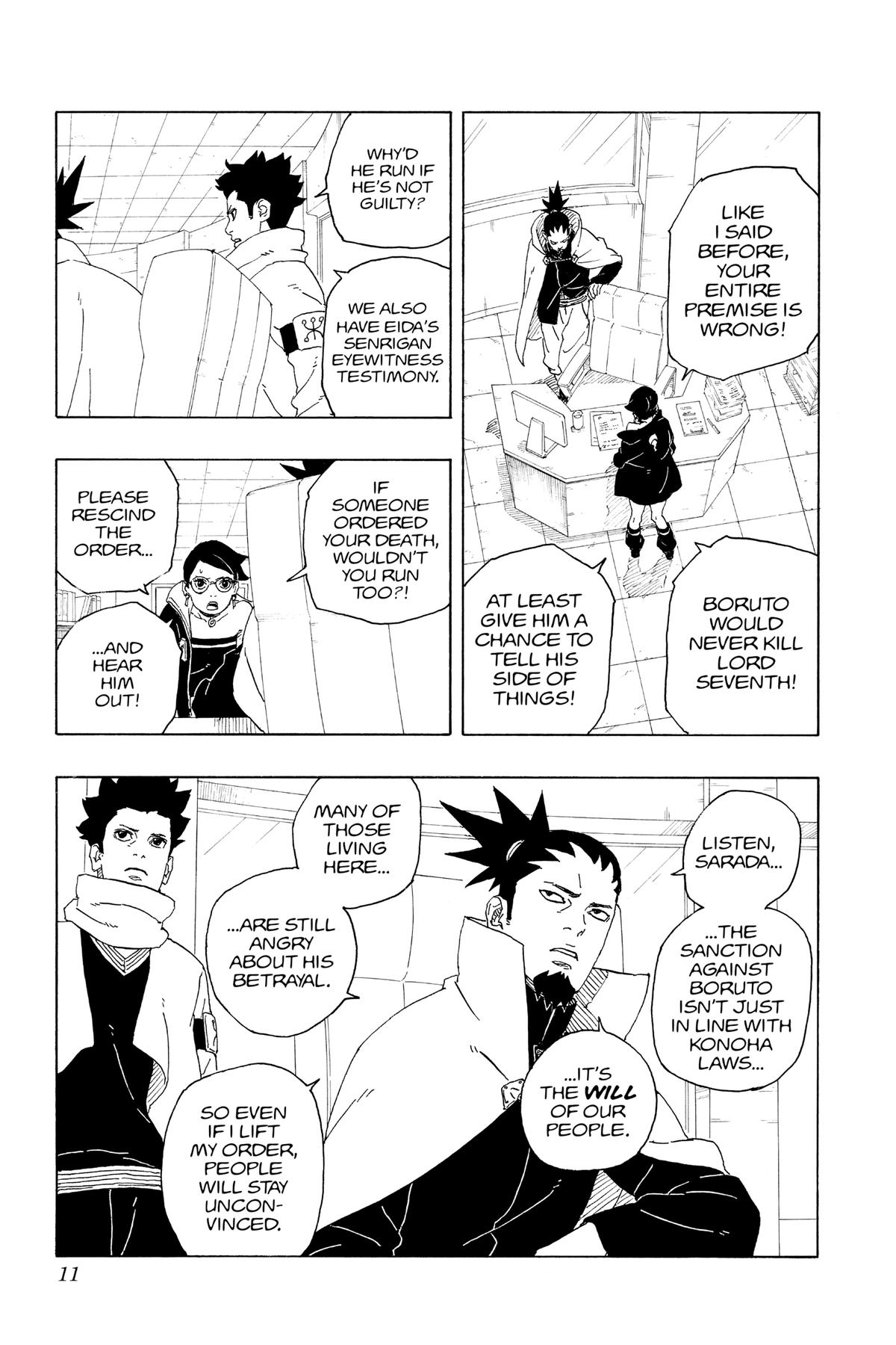 Read Boruto- Two Blue Vortex Manga Online