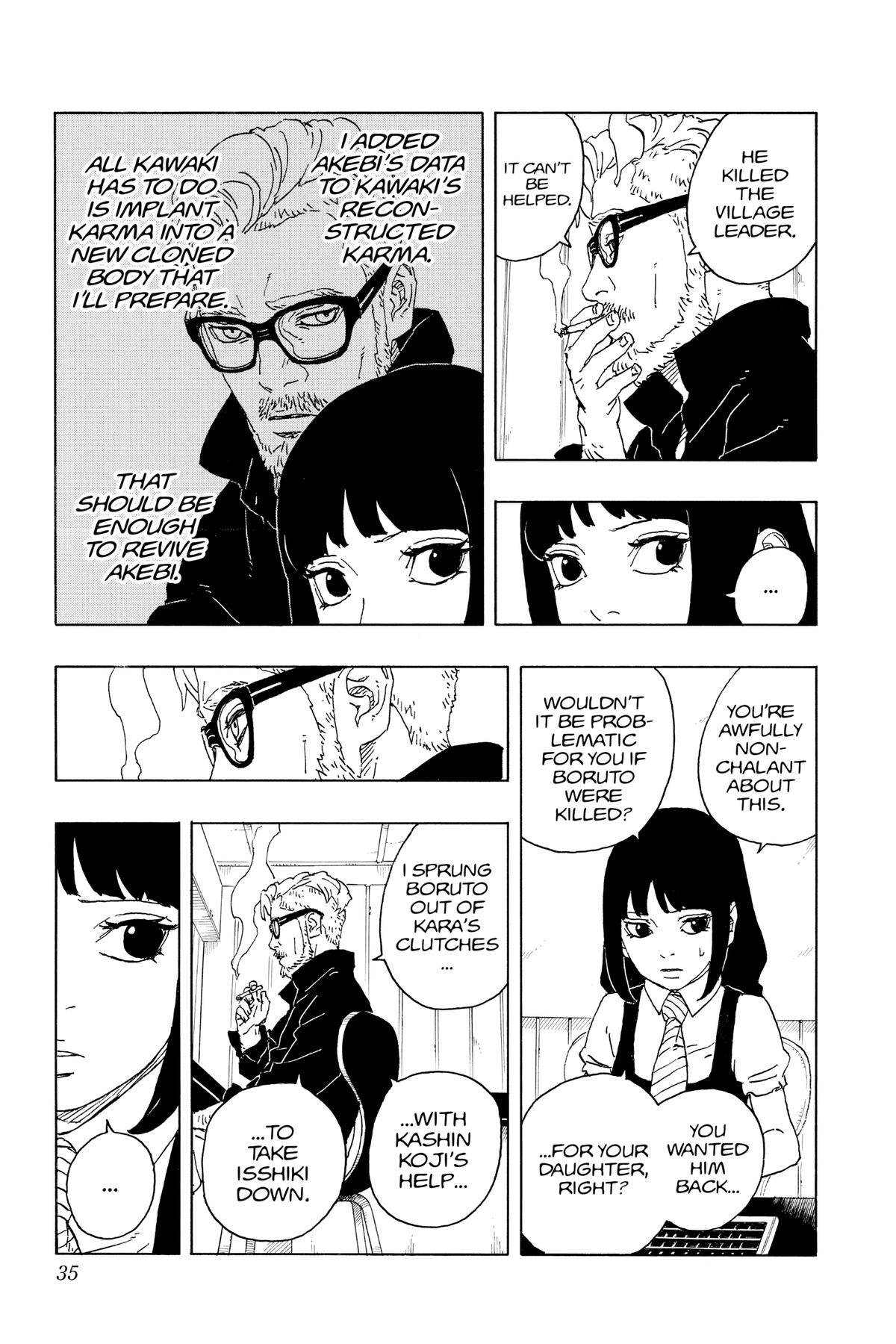 Read Boruto- Two Blue Vortex Manga Online