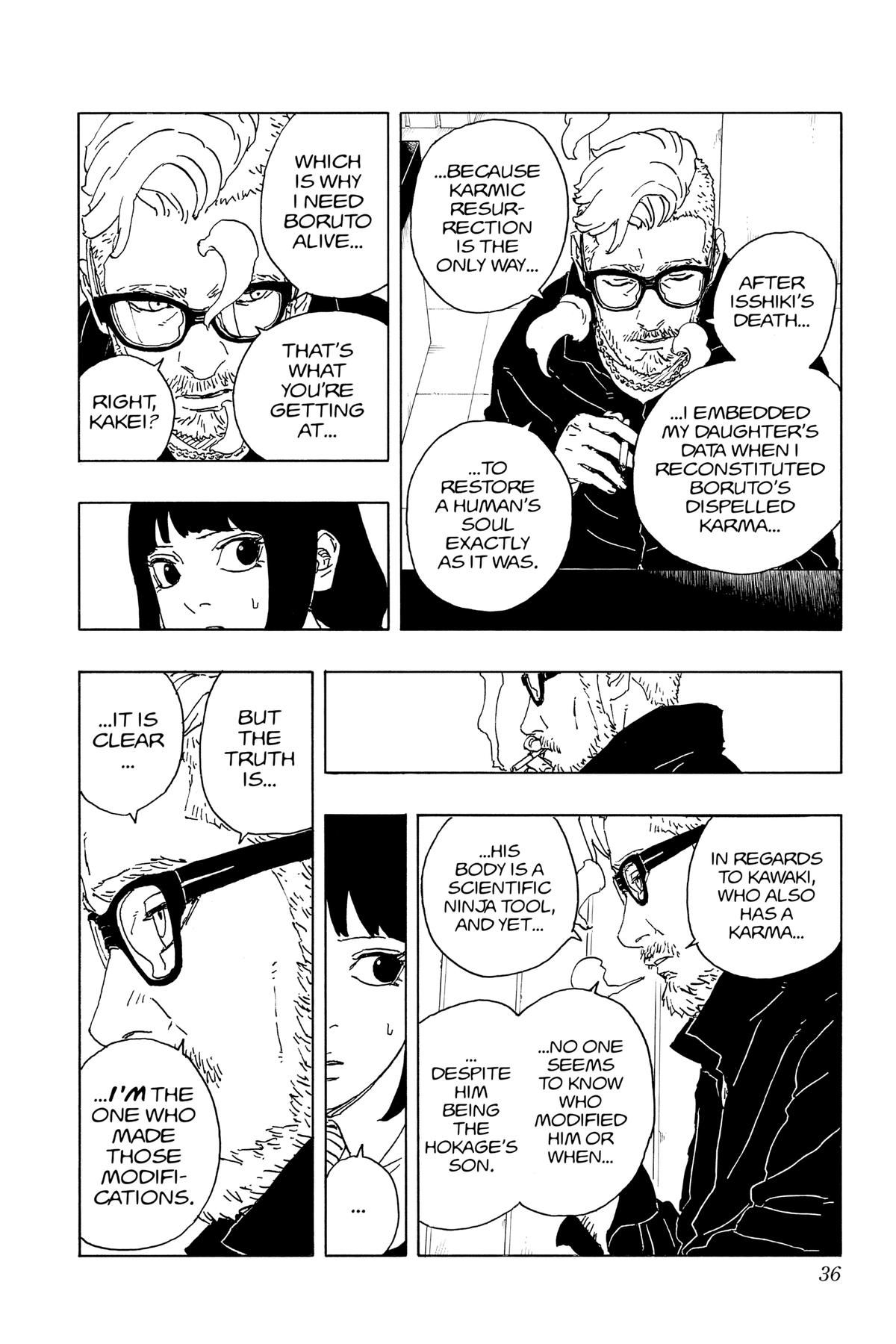 Read Boruto- Two Blue Vortex Manga Online