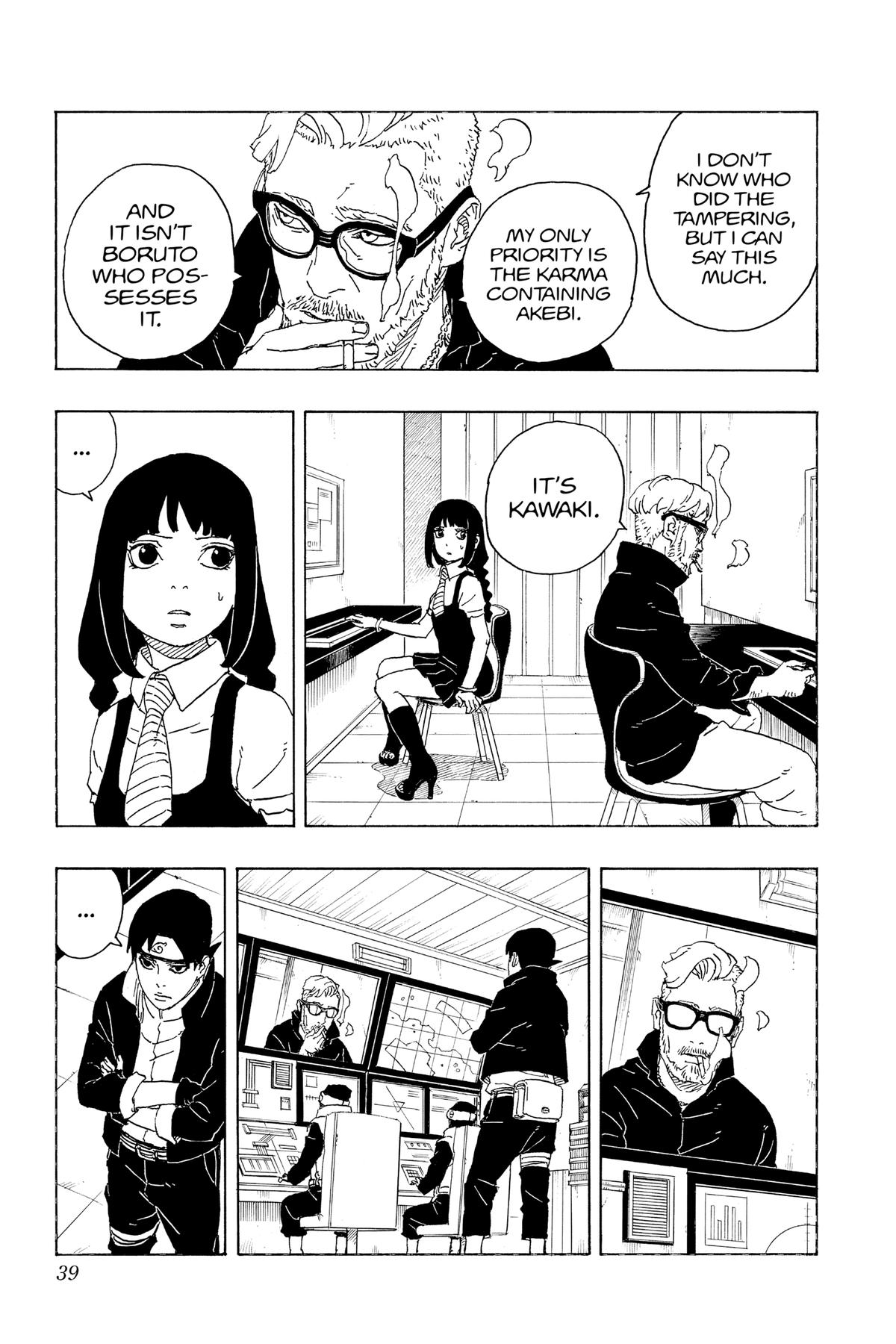 Read Boruto- Two Blue Vortex Manga Online