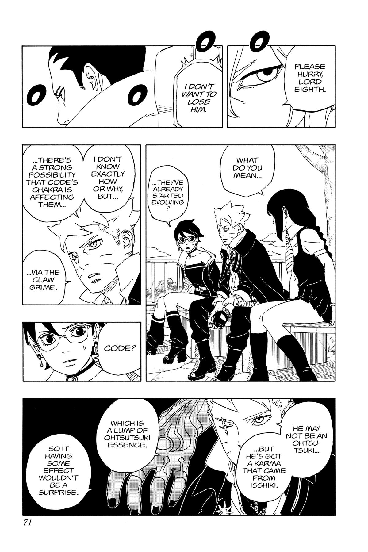 Read Boruto- Two Blue Vortex Manga Online