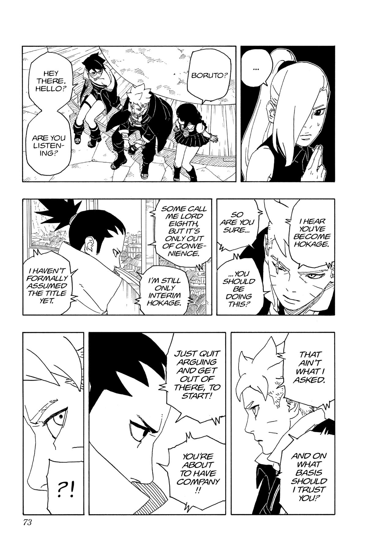 Read Boruto- Two Blue Vortex Manga Online