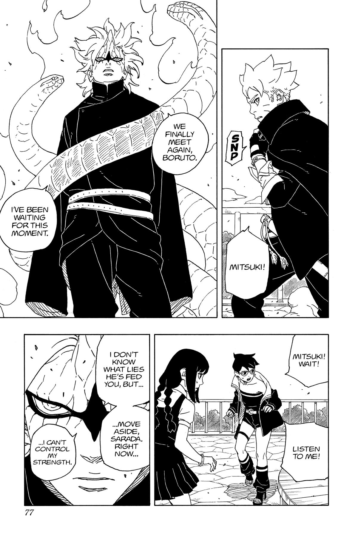 Read Boruto- Two Blue Vortex Manga Online