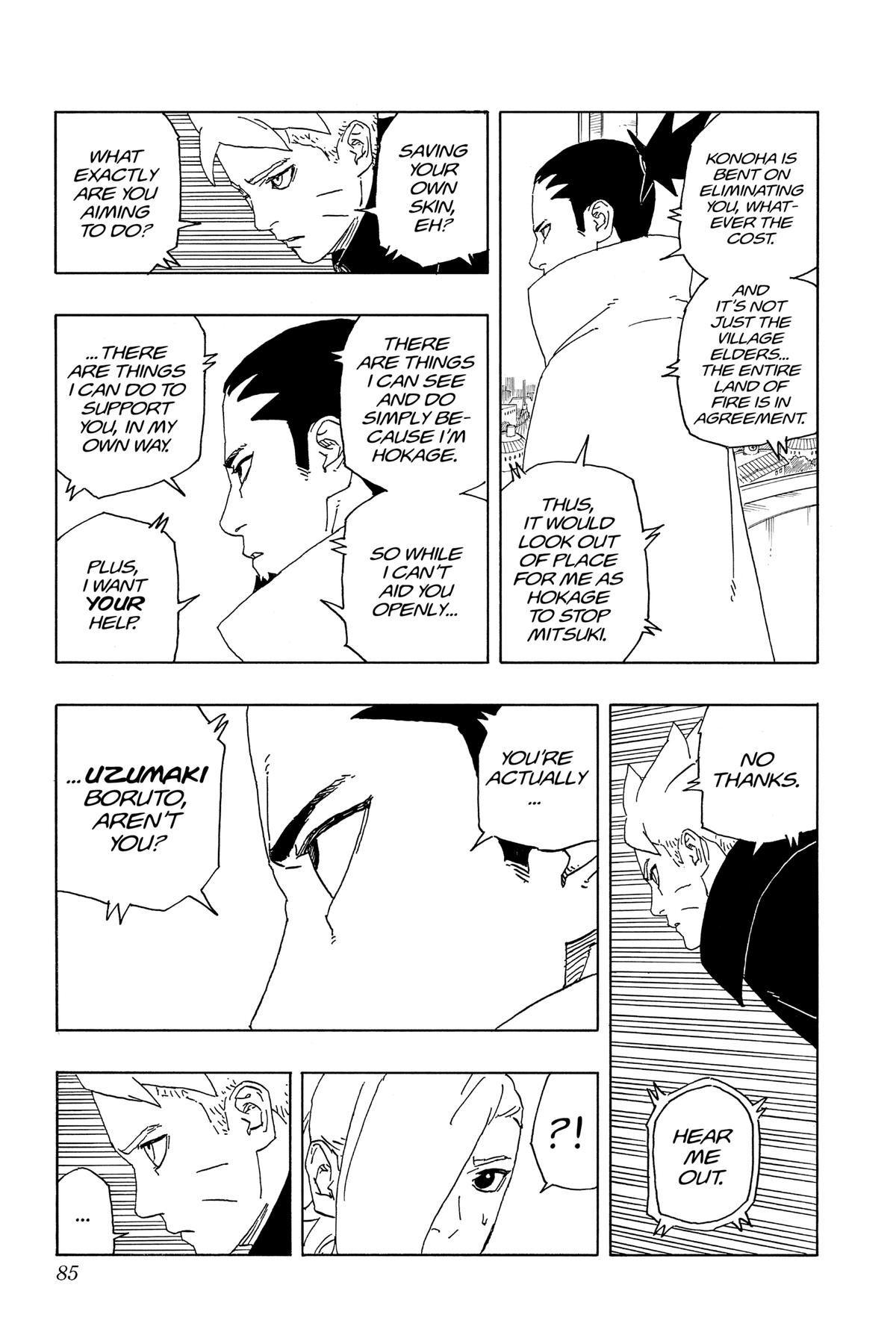 Read Boruto- Two Blue Vortex Manga Online