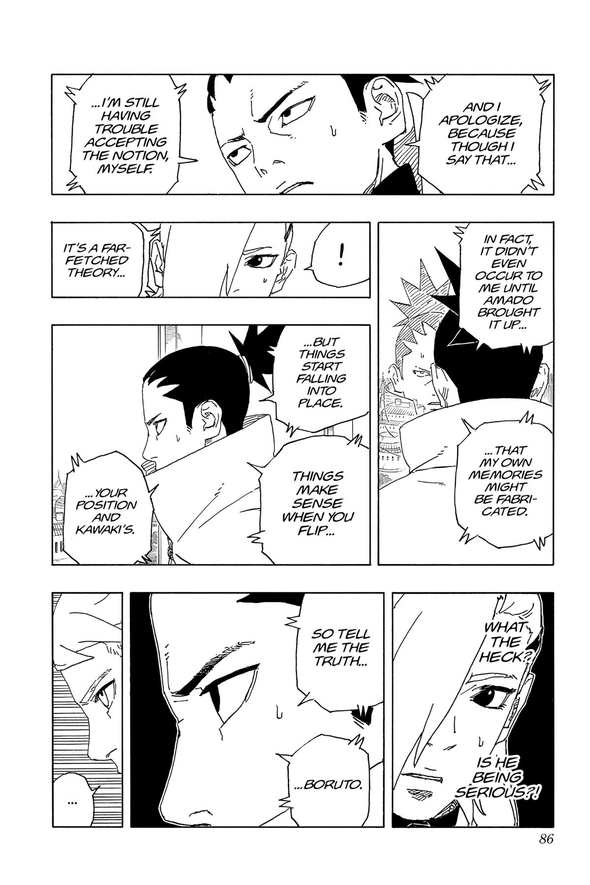 Read Boruto- Two Blue Vortex Manga Online