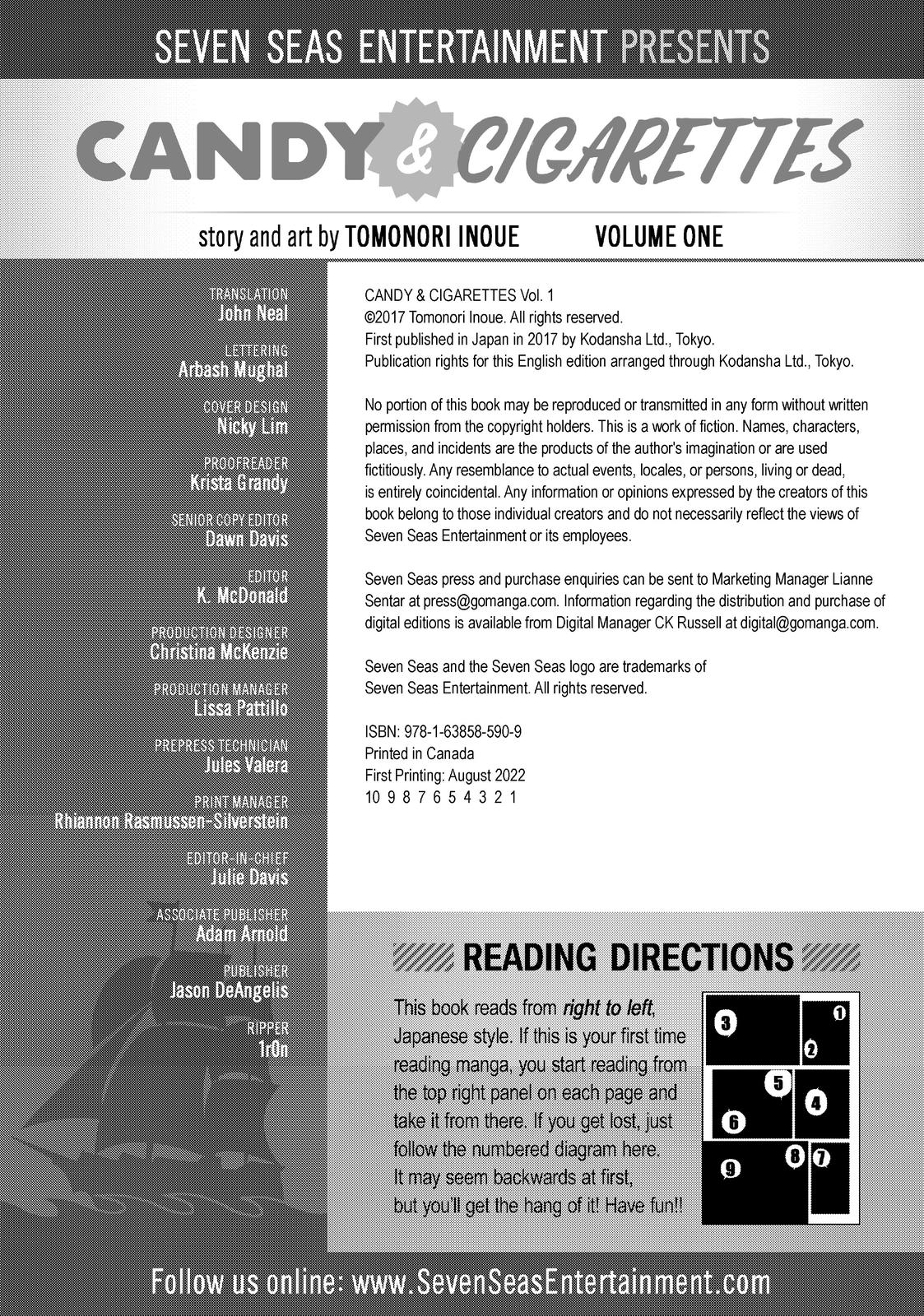 Read Candy & Cigarettes Manga Online