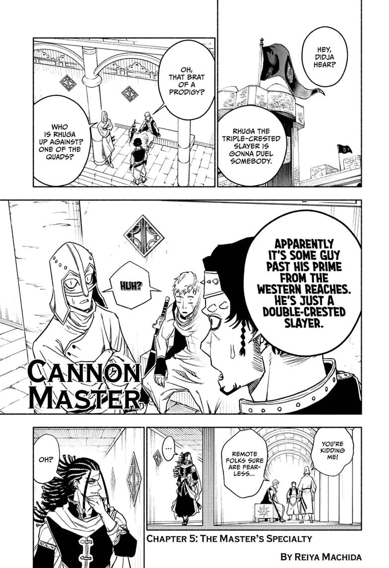 Read Cannon Master Manga Online