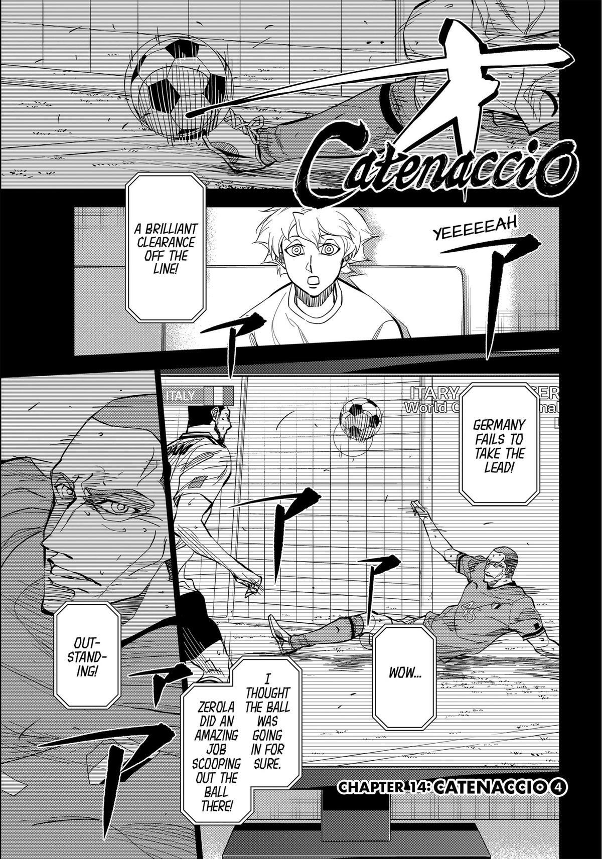 Read Catenaccio Manga Online