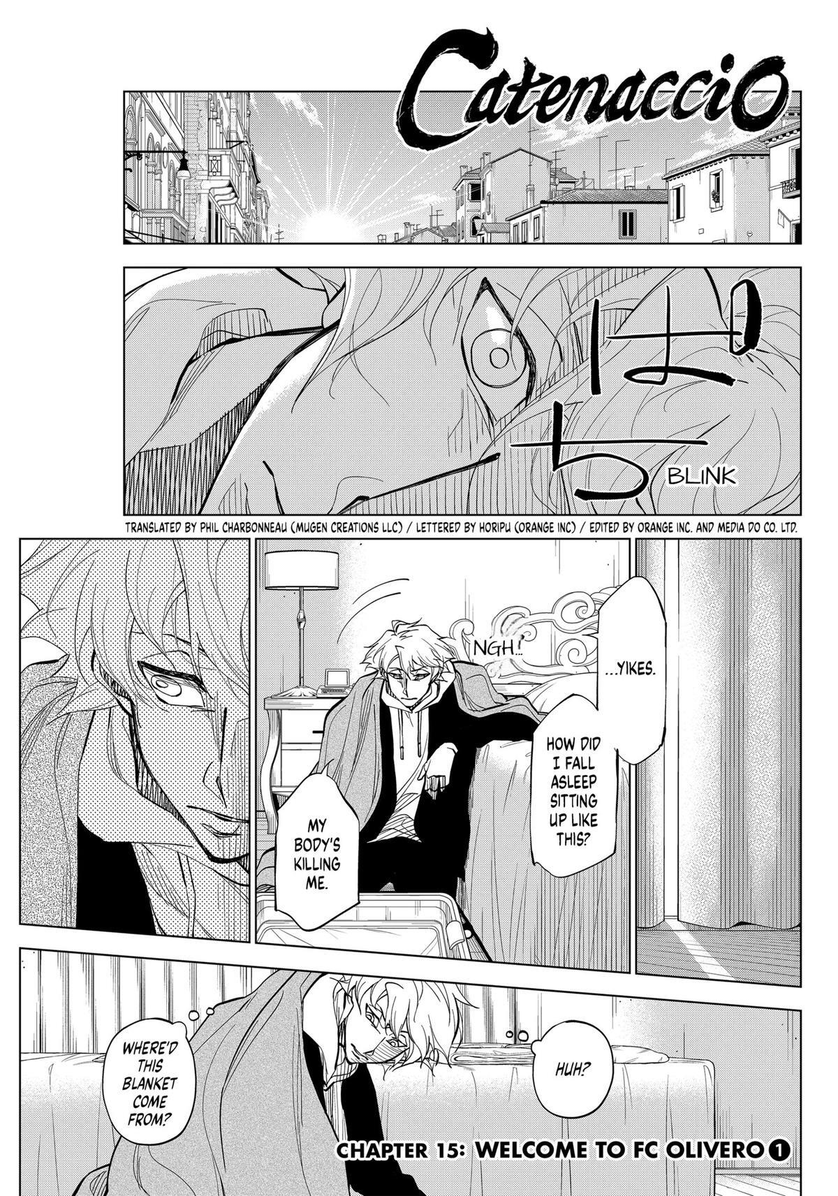 Read Catenaccio Manga Online