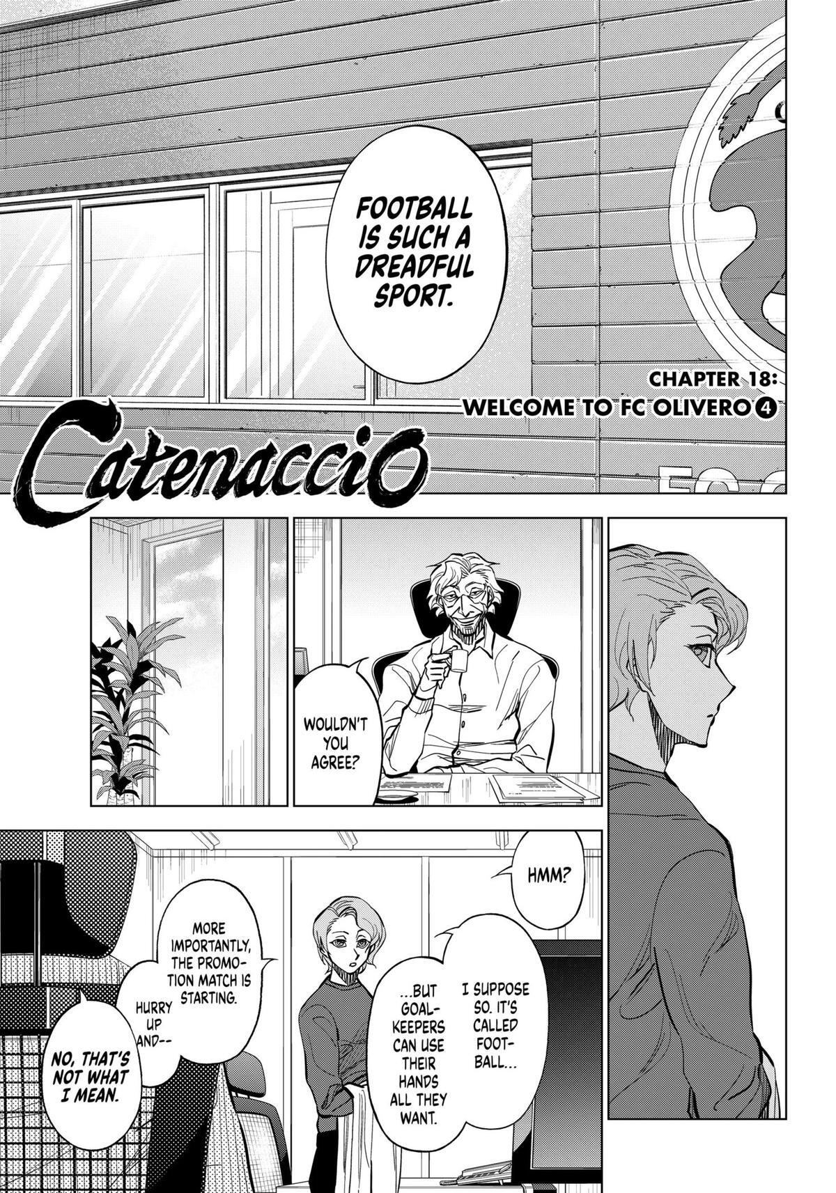 Read Catenaccio Manga Online