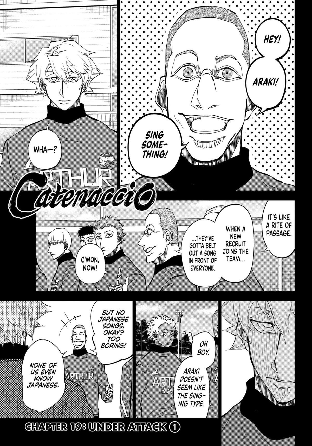 Read Catenaccio Manga Online