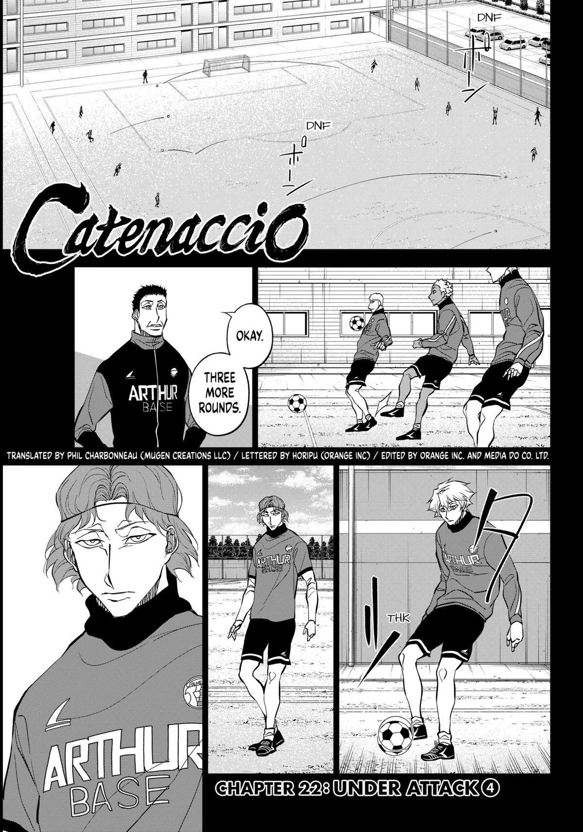 Read Catenaccio Manga Online