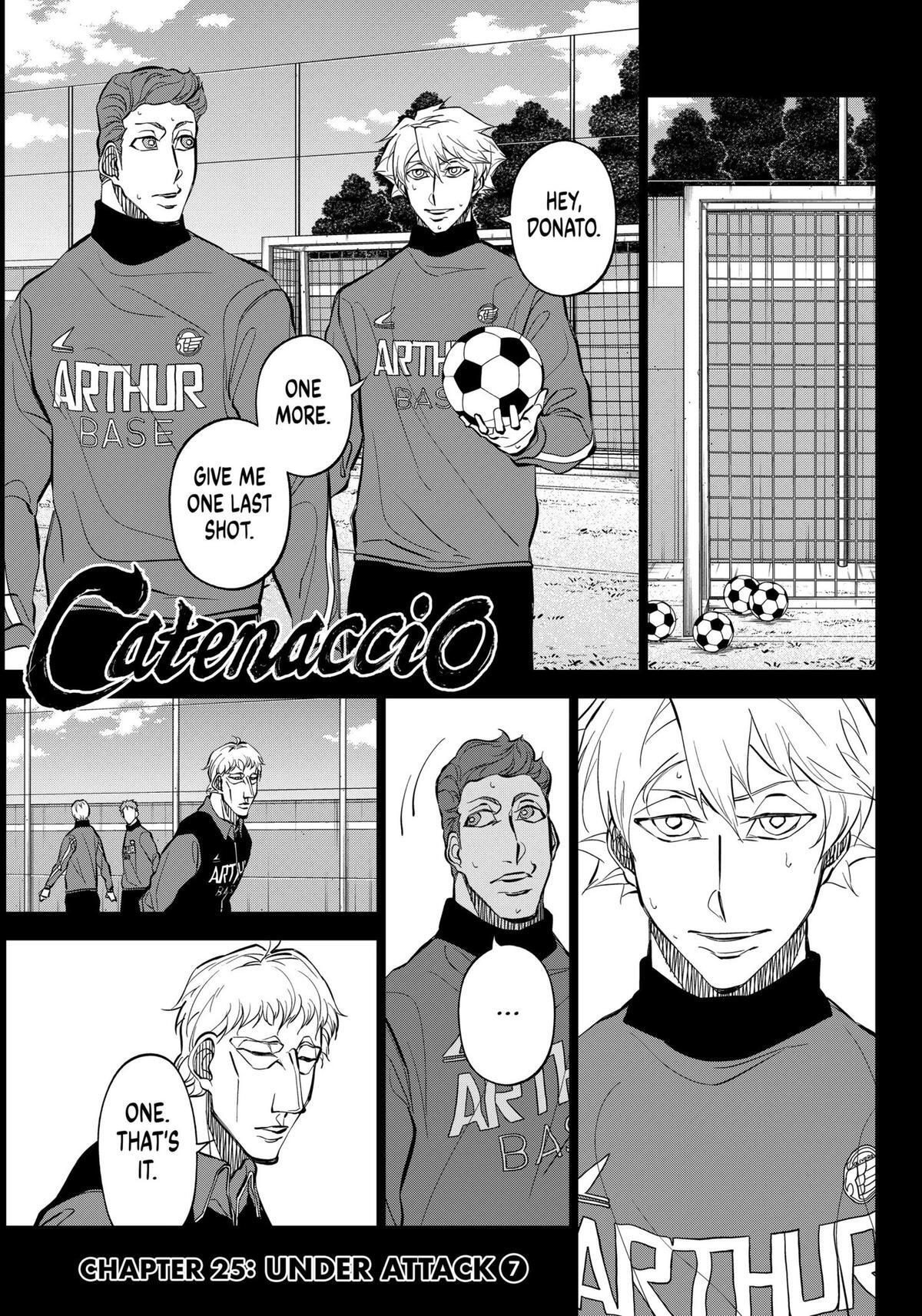 Read Catenaccio Manga Online