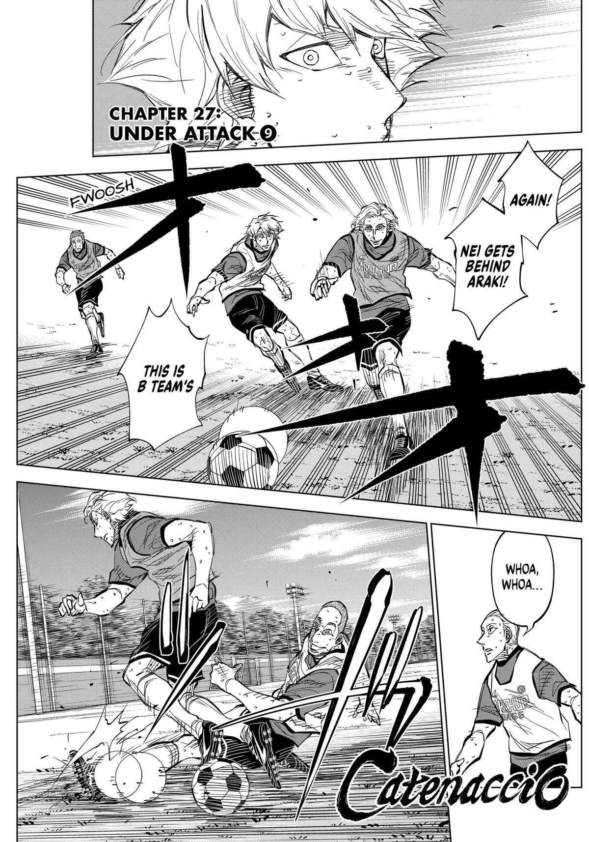 Read Catenaccio Manga Online
