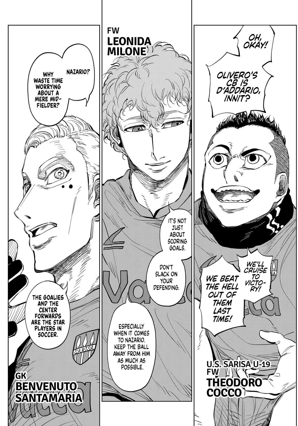 Read Catenaccio Manga Online