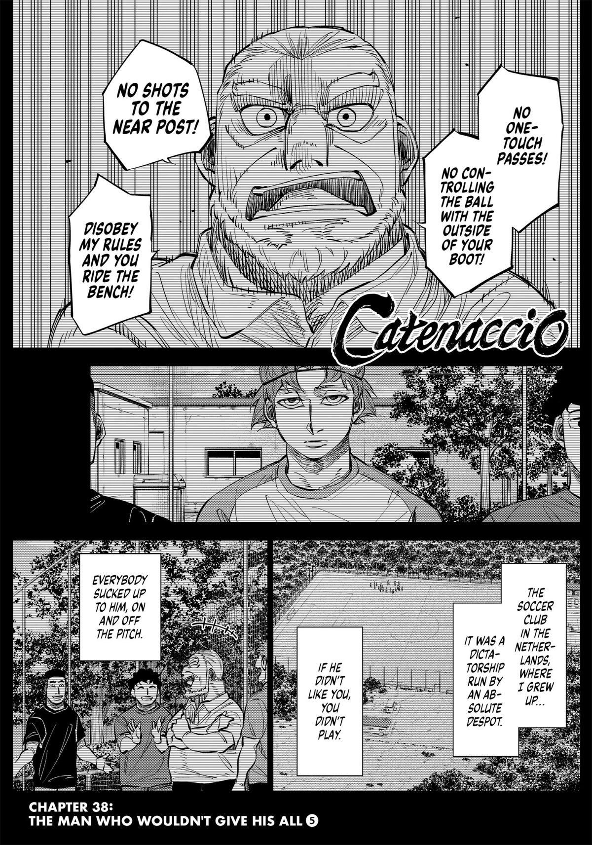 Read Catenaccio Manga Online