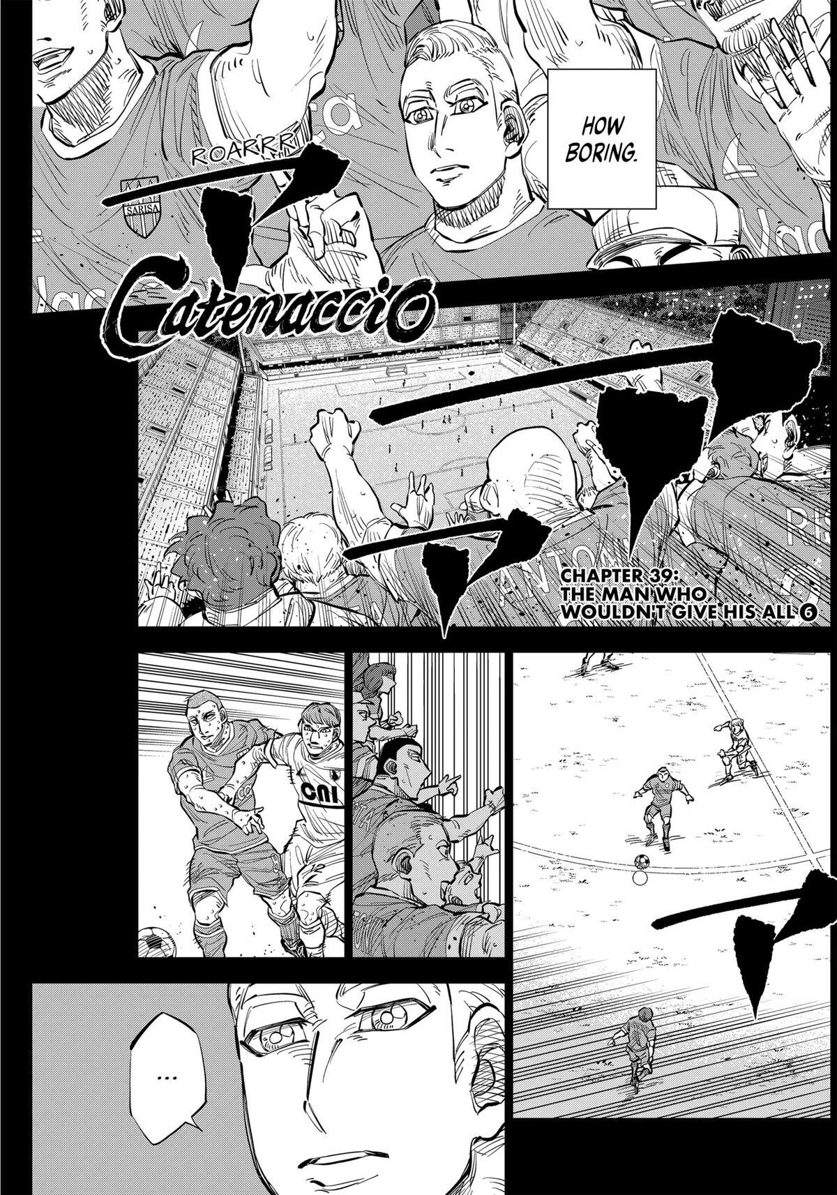 Read Catenaccio Manga Online