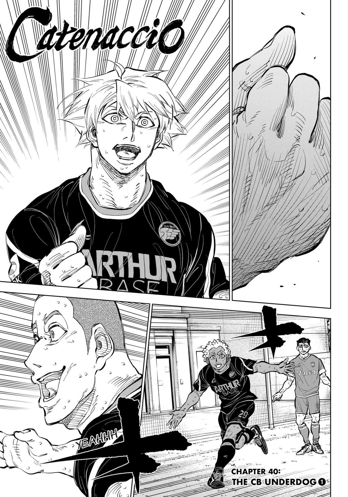 Read Catenaccio Manga Online