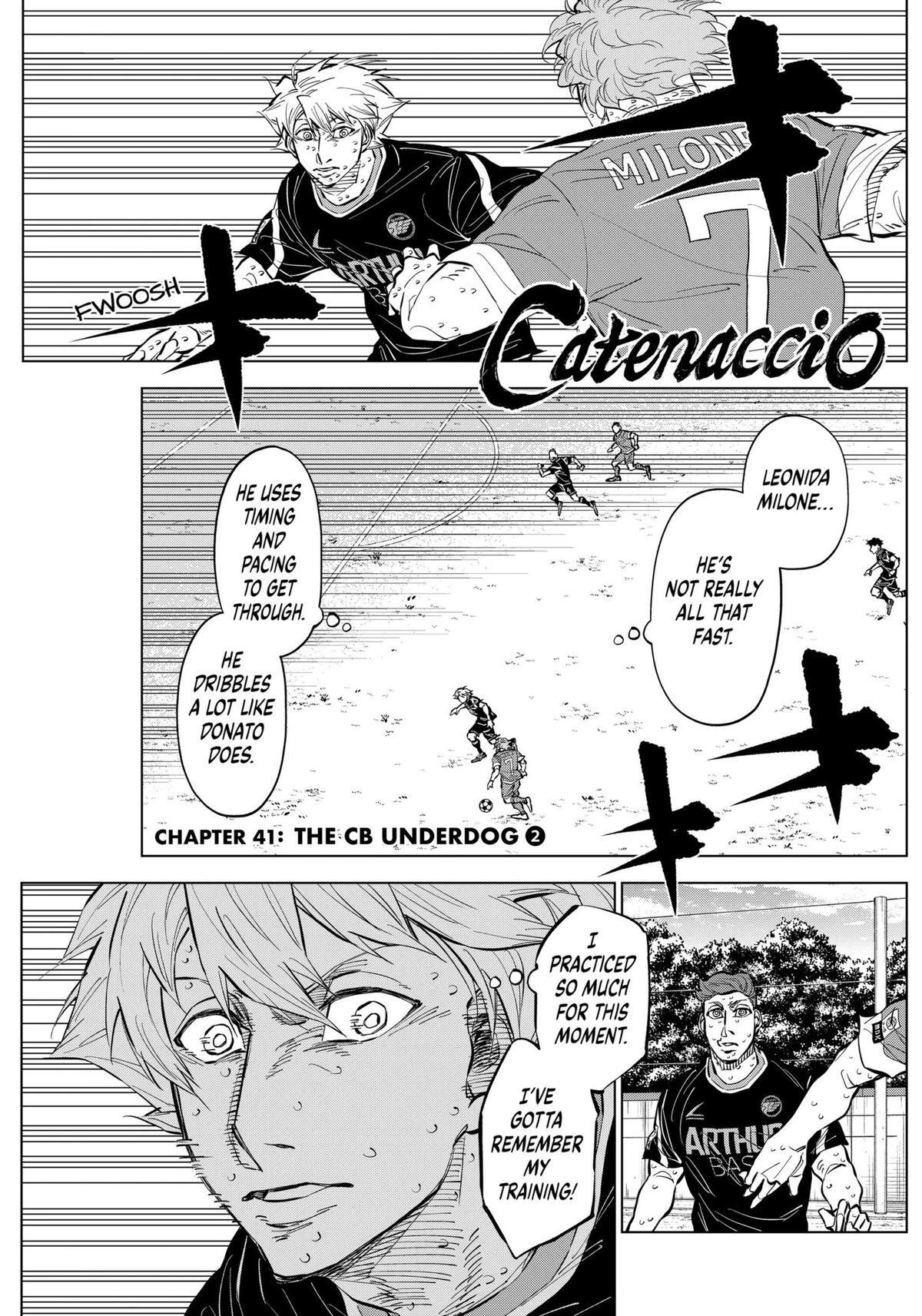 Read Catenaccio Manga Online