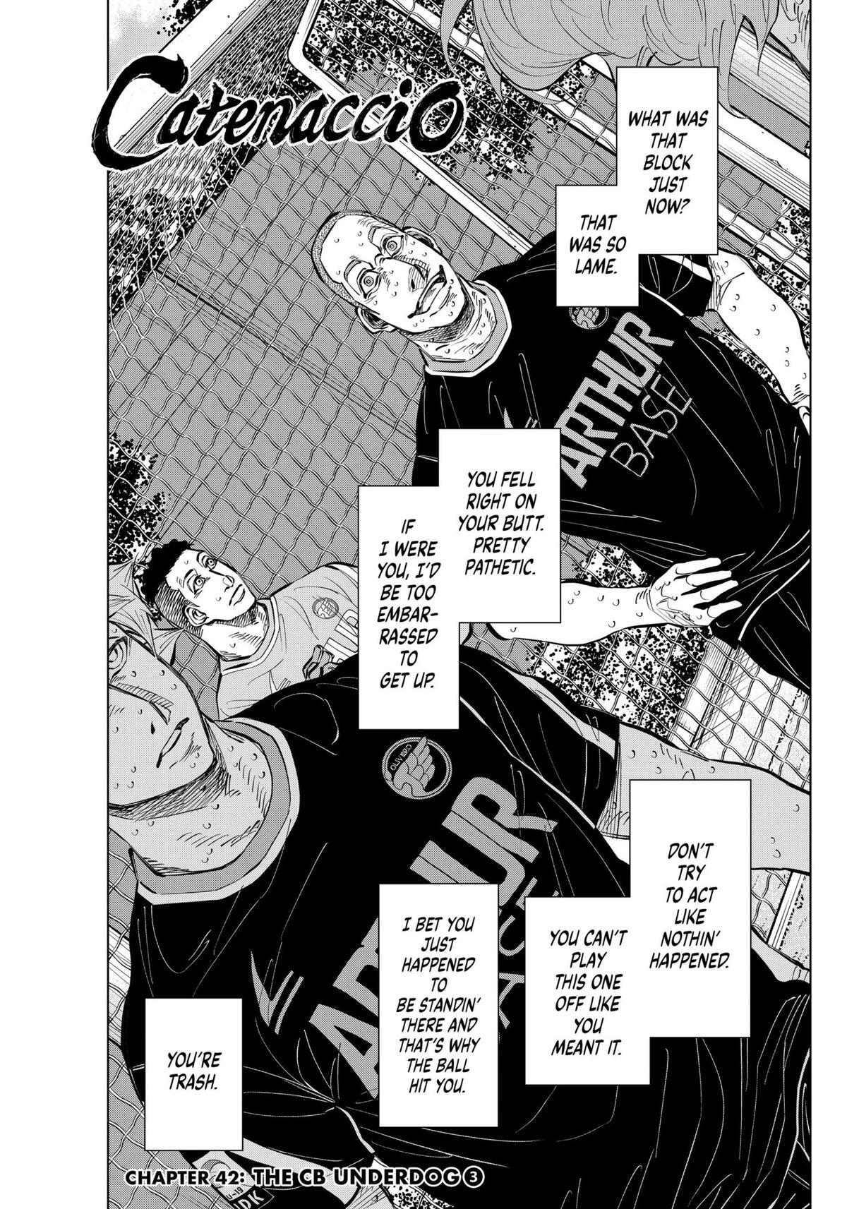 Read Catenaccio Manga Online