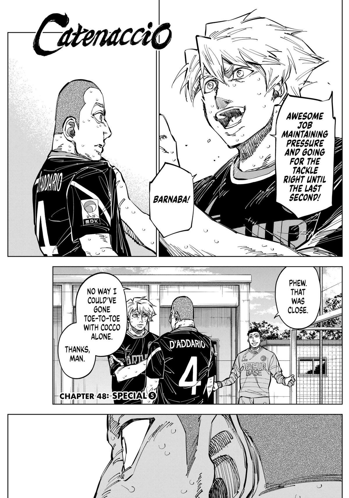 Read Catenaccio Manga Online