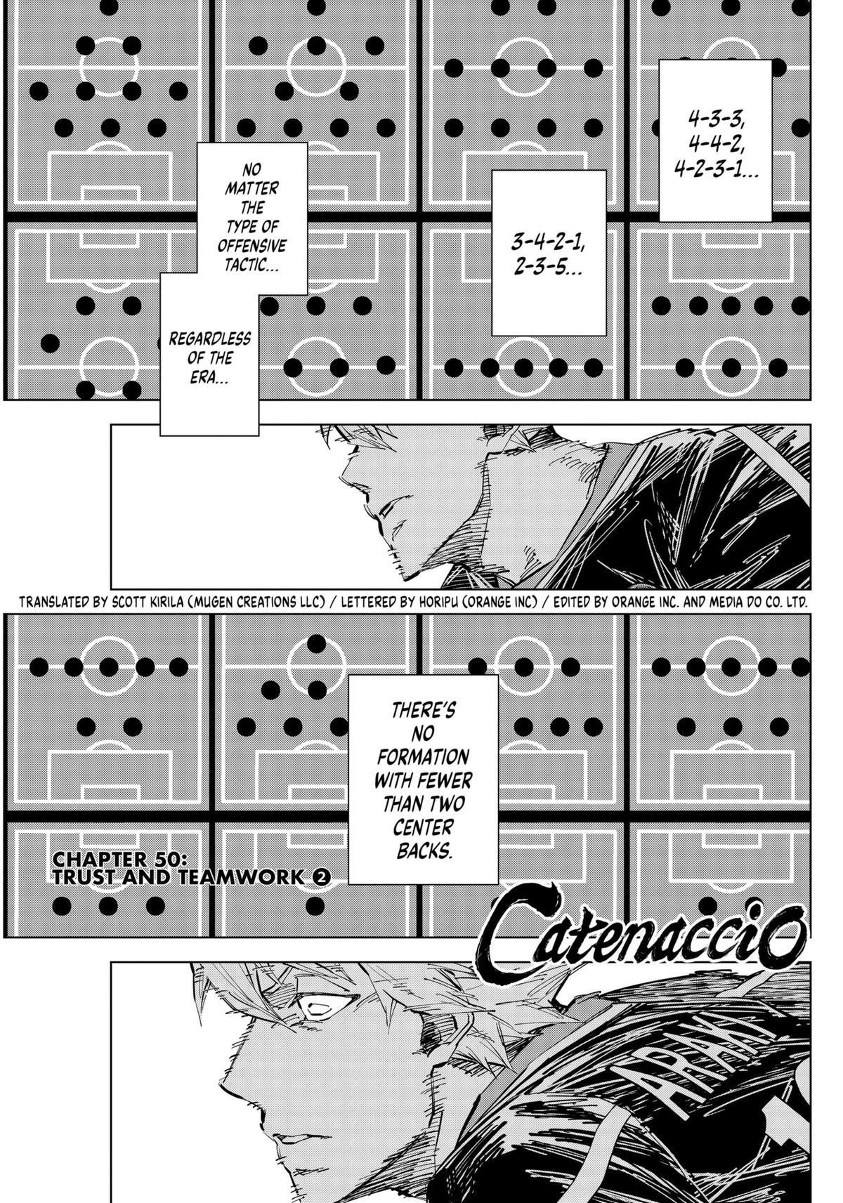 Read Catenaccio Manga Online