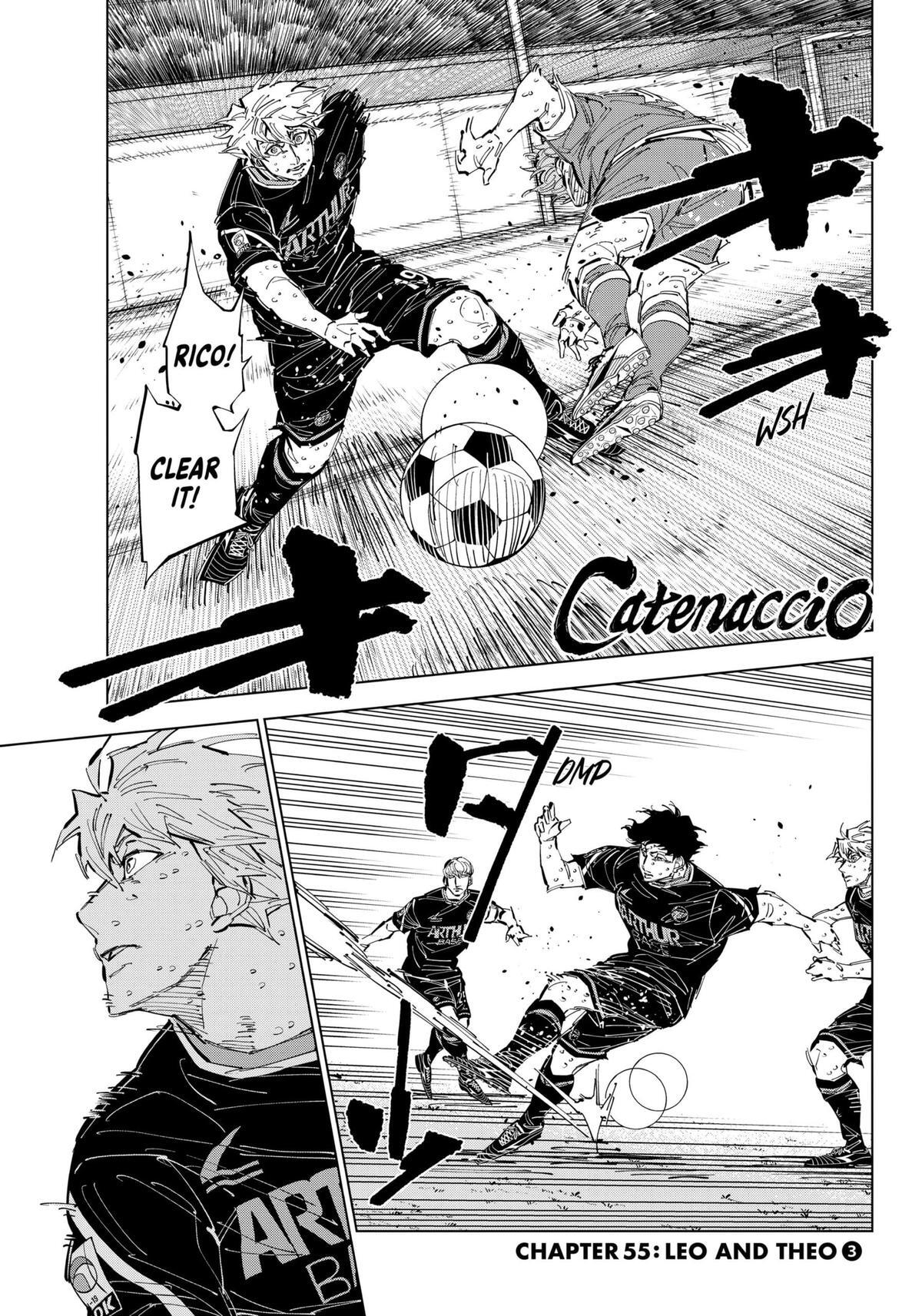 Read Catenaccio Manga Online
