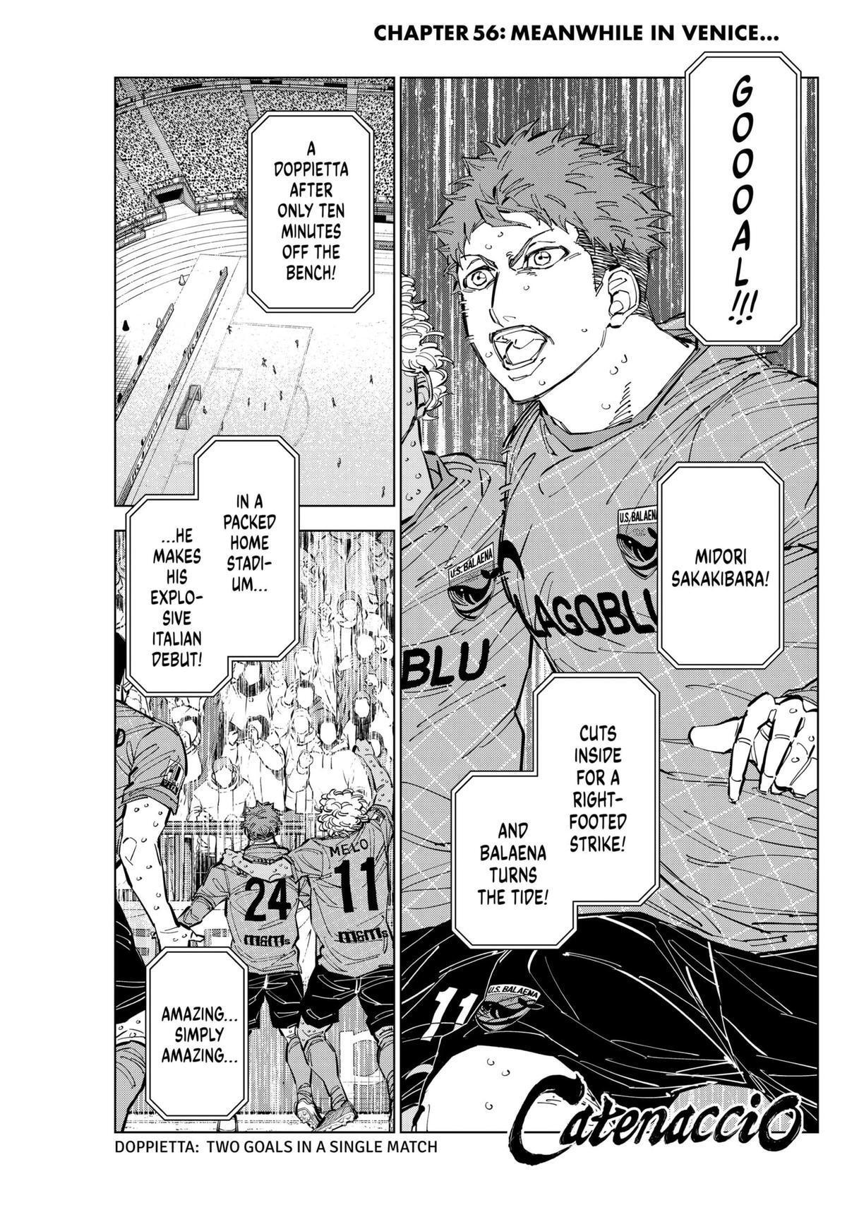 Read Catenaccio Manga Online