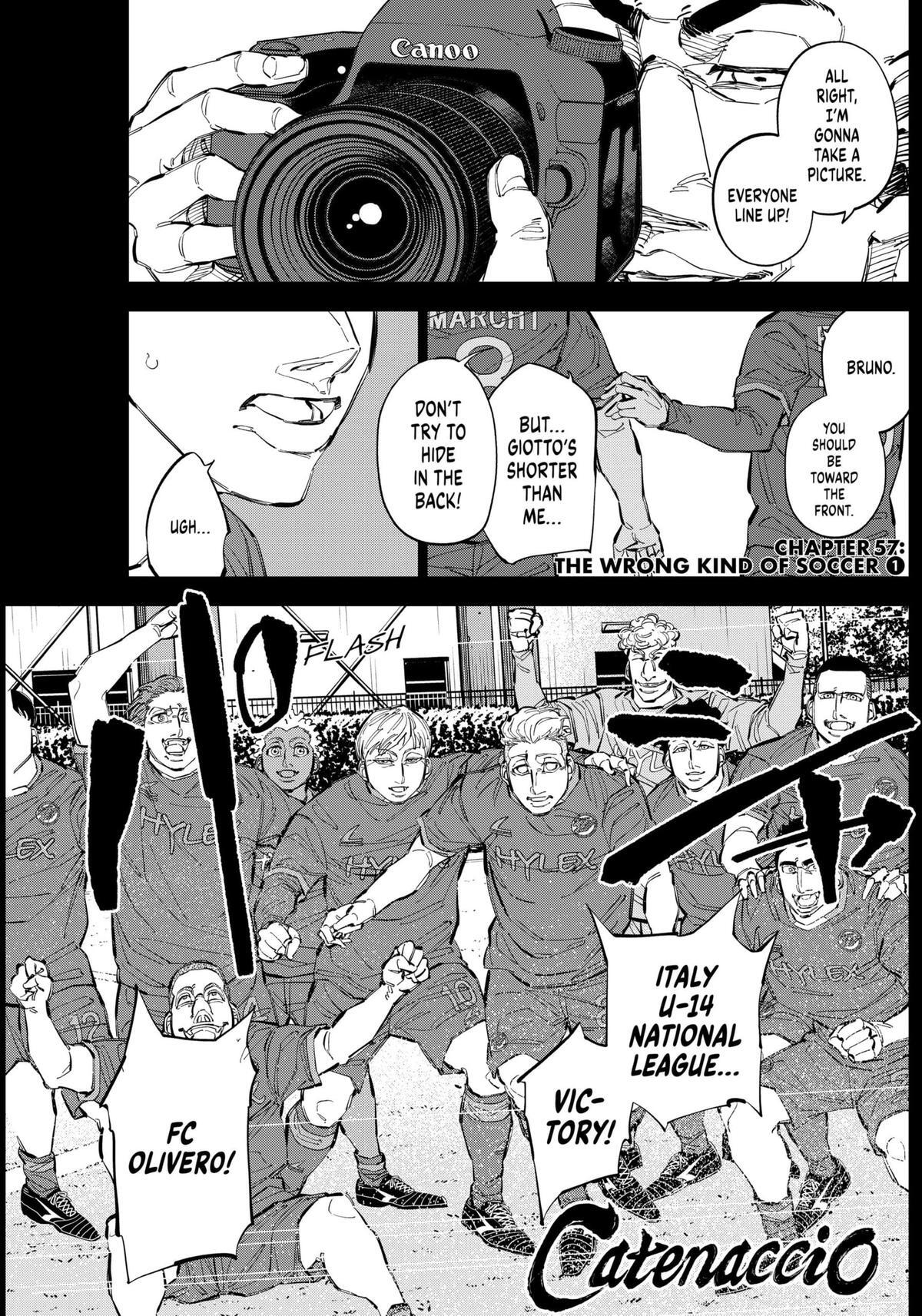 Read Catenaccio Manga Online