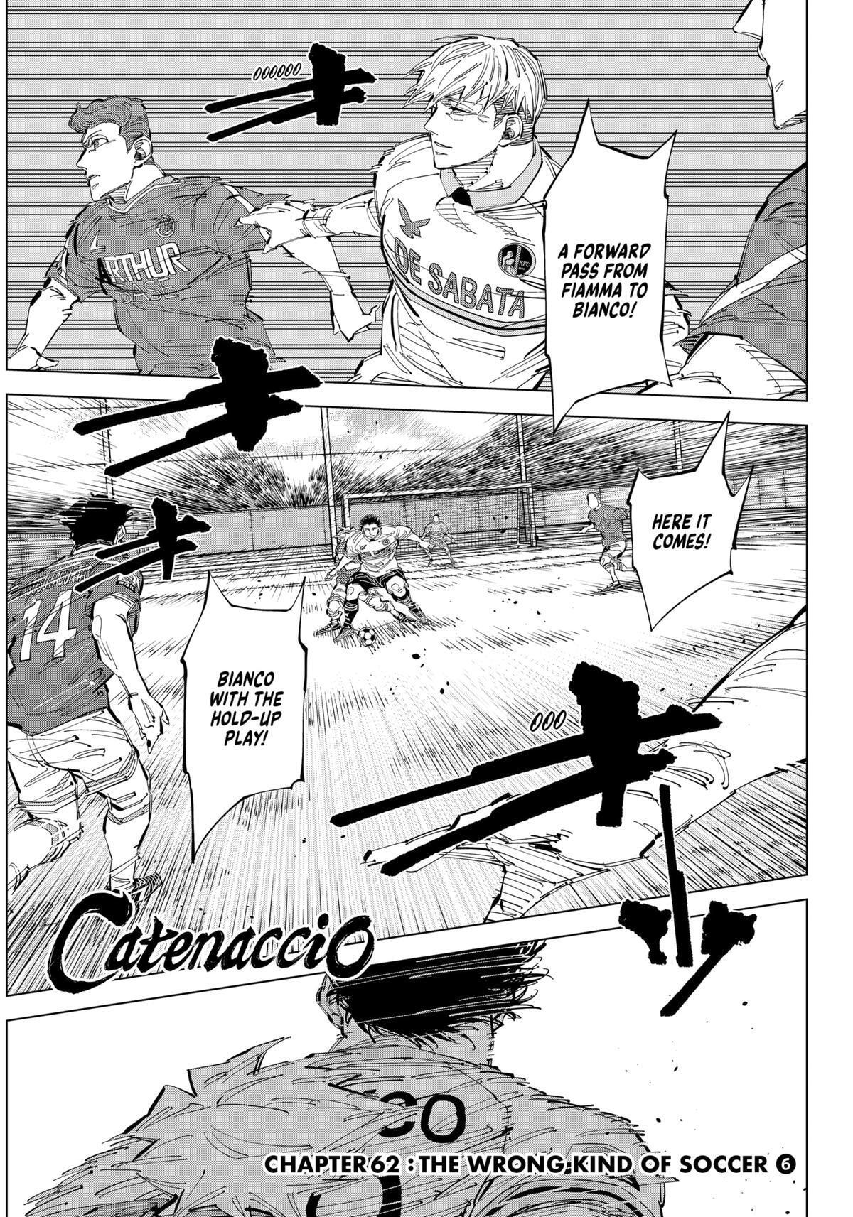 Read Catenaccio Manga Online