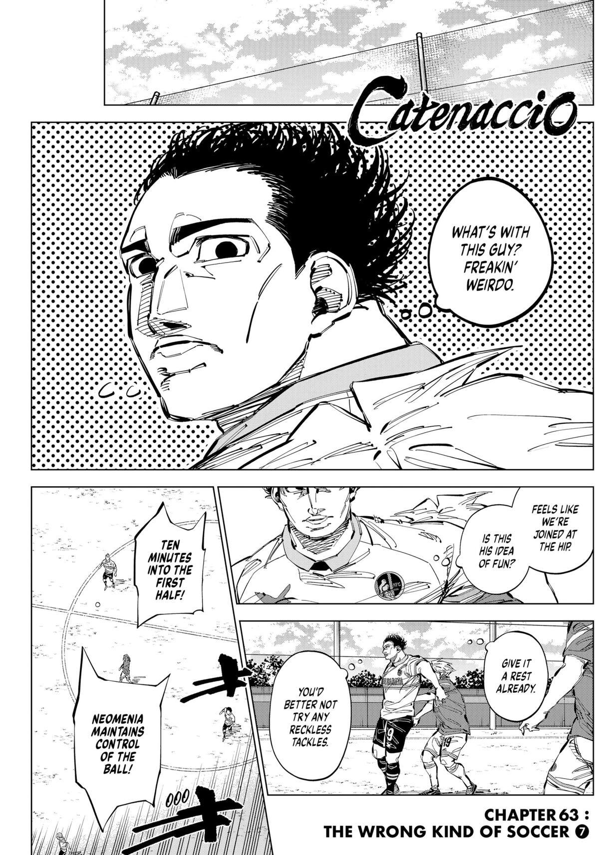 Read Catenaccio Manga Online