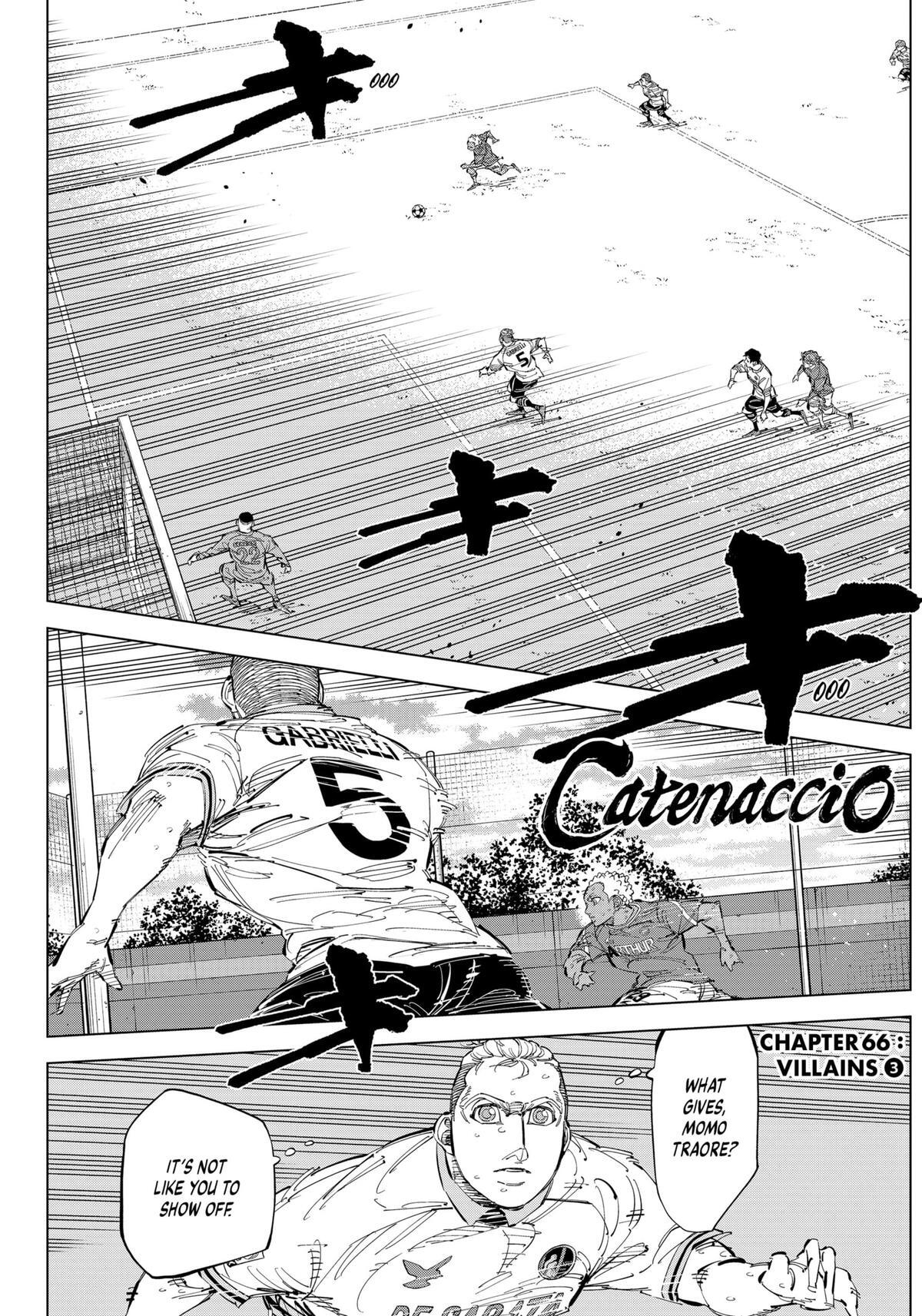 Read Catenaccio Manga Online