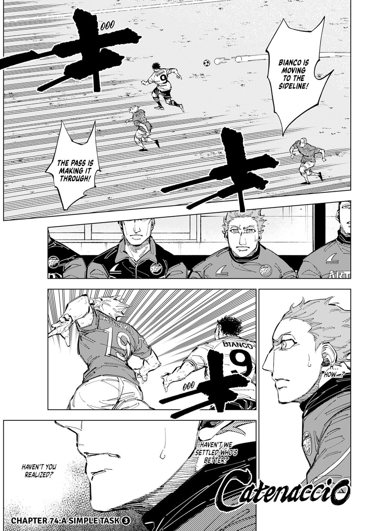 Read Catenaccio Manga Online