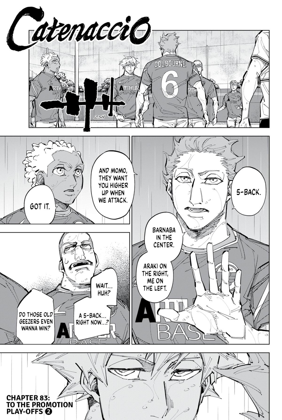 Read Catenaccio Manga Online